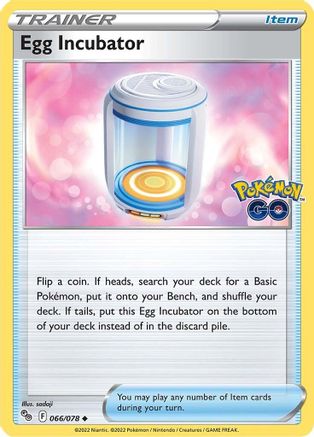 Egg Incubator 066/078 - Pokemon GO