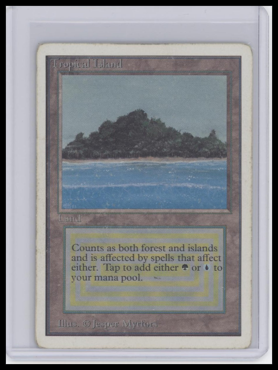 MTG Tropical Island Unlimited Edition