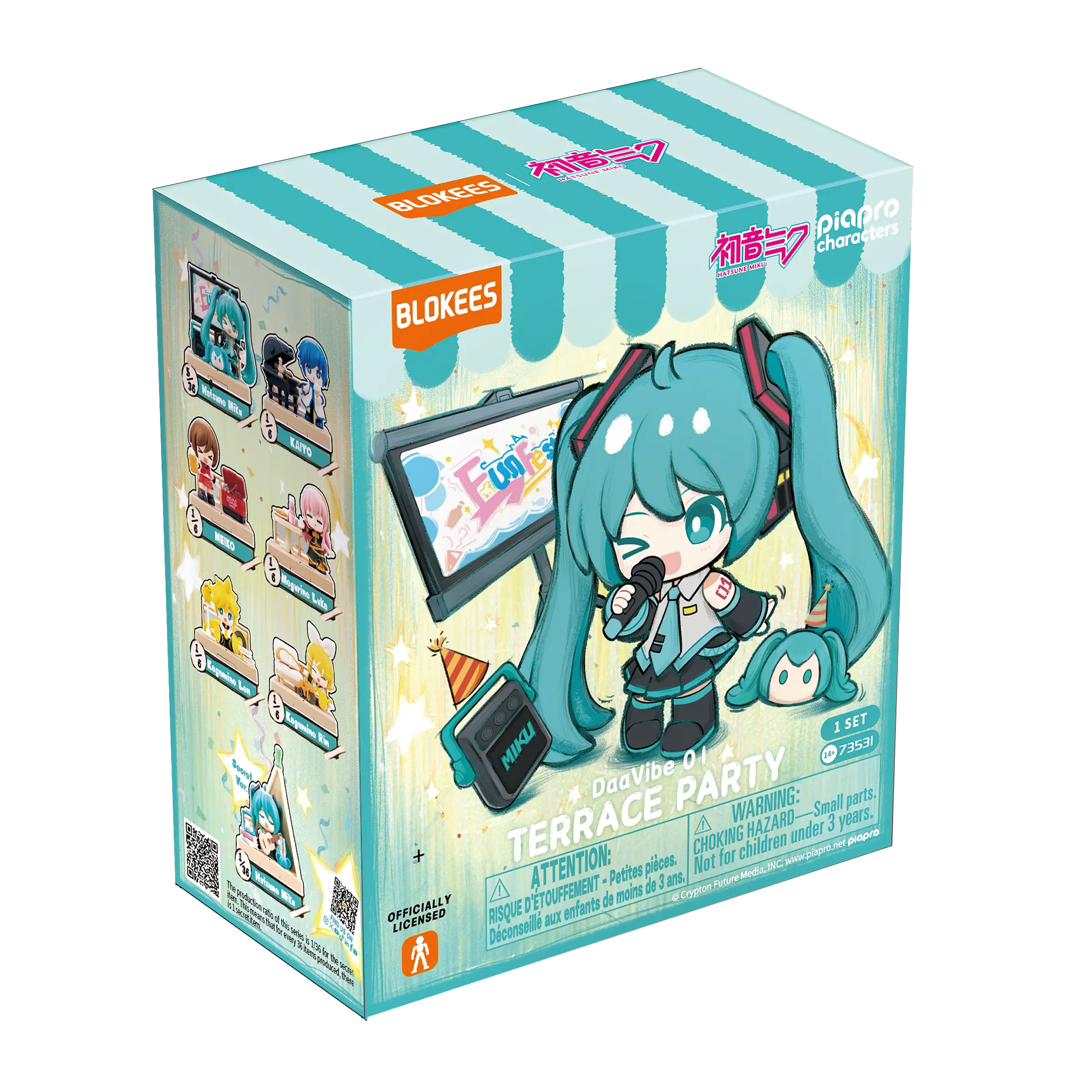 Hatsune Miku DaaVibe 01 Terrace Party Blind Box