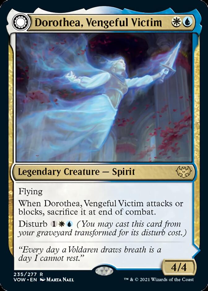 Dorothea, Vengeful Victim // Dorothea's Retribution (VOW-235) - Innistrad: Crimson Vow: (Double Faced Transform)