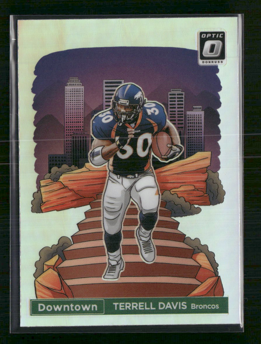 Terrell Davis 2024 Donruss Optic #24 Downtown!