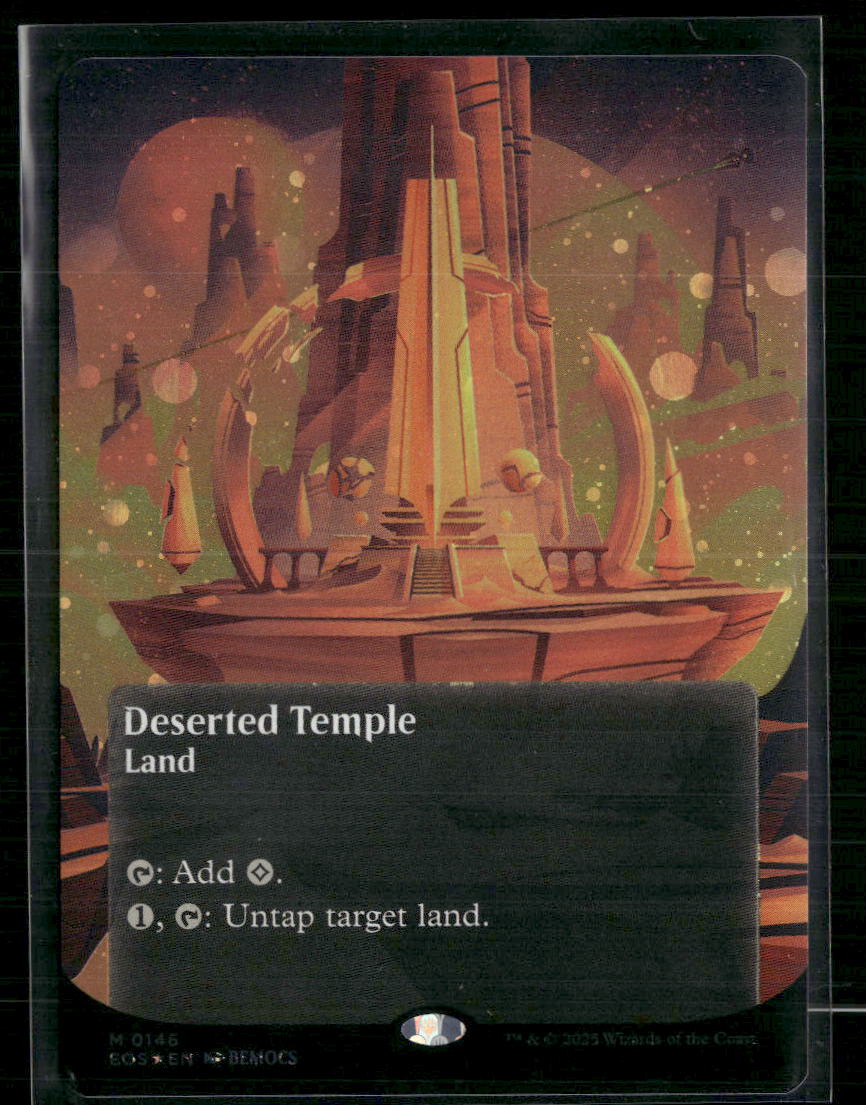 Deserted Temple (0146) (Borderless) (Galaxy Foil)