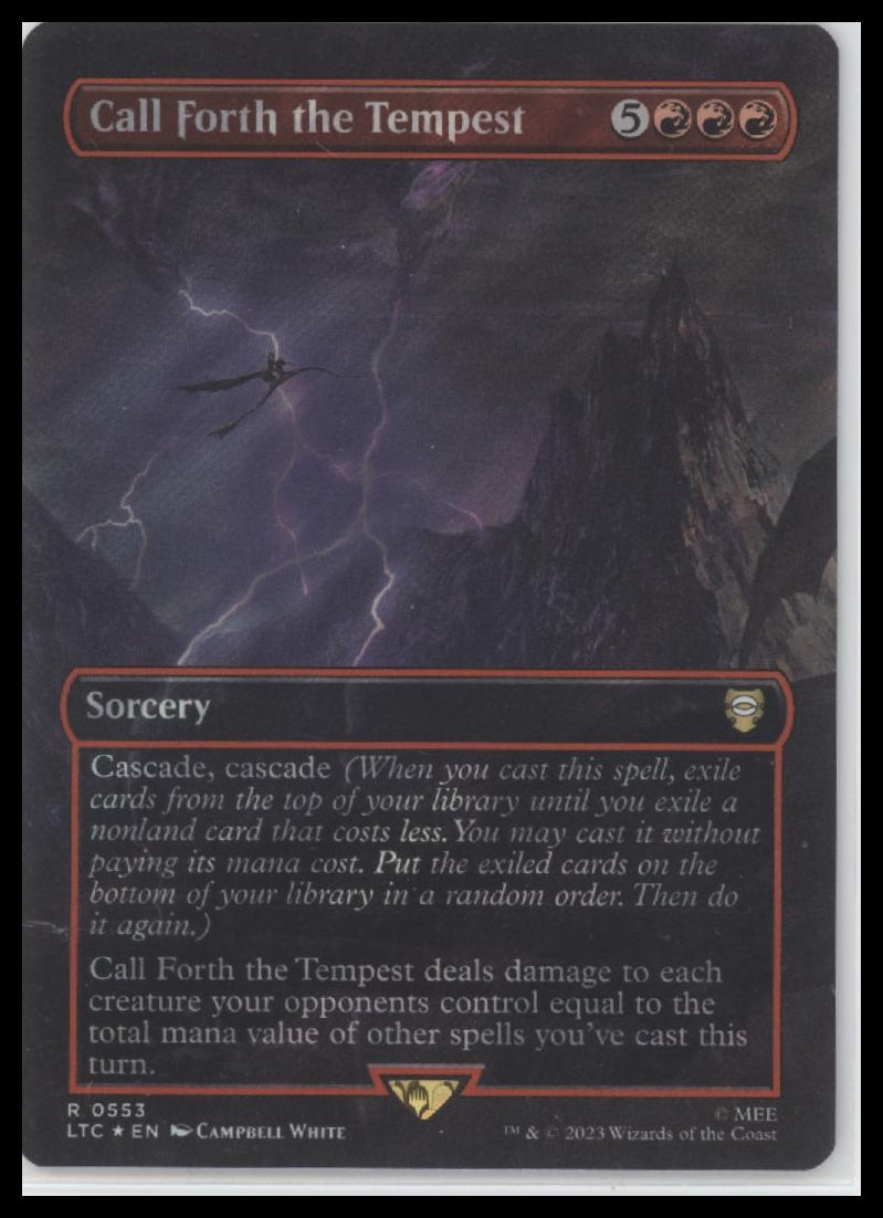 Call Forth the Tempest (Borderless) (Surge Foil)