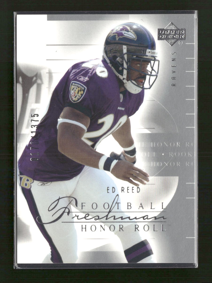 2002 Upper Deck Honor Roll Ed Reed Rookie #/1375 #99