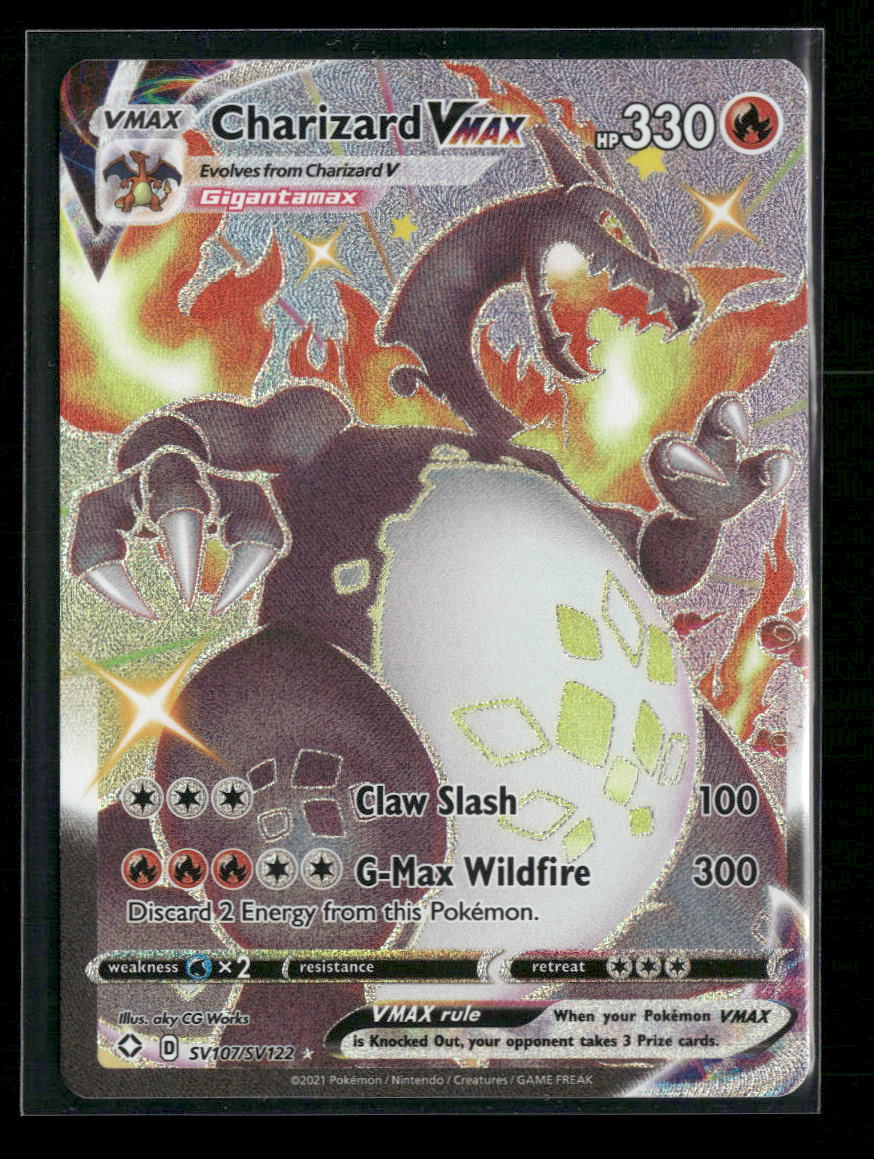 Shining Fates: Shiny Vault Charizard VMAX #SV107/SV122