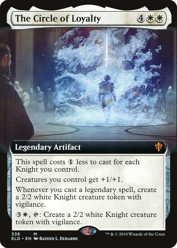 The Circle of Loyalty (ELD-336) - Throne of Eldraine: (Extended Art)