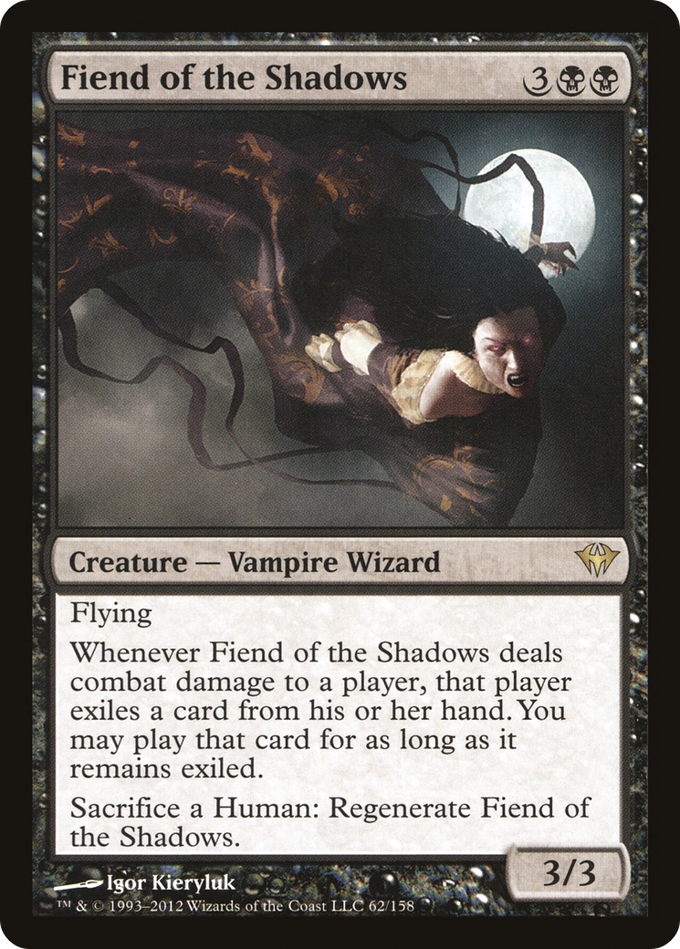Fiend of the Shadows (DKA-062) - Dark Ascension