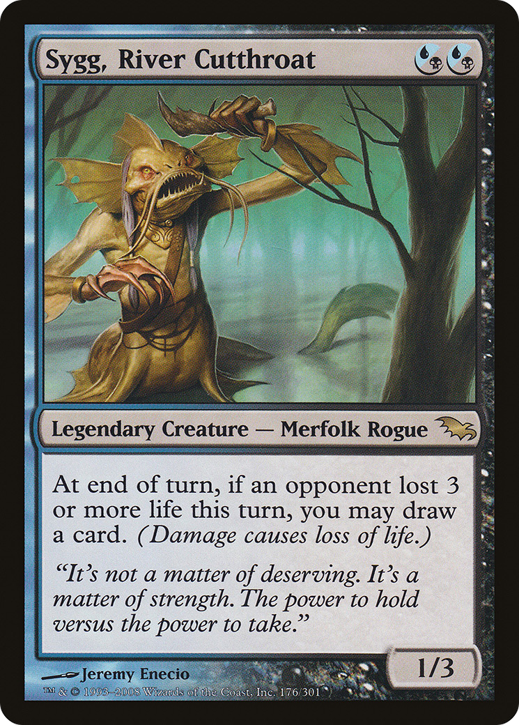 Sygg, River Cutthroat (SHM-176) - Shadowmoor Foil