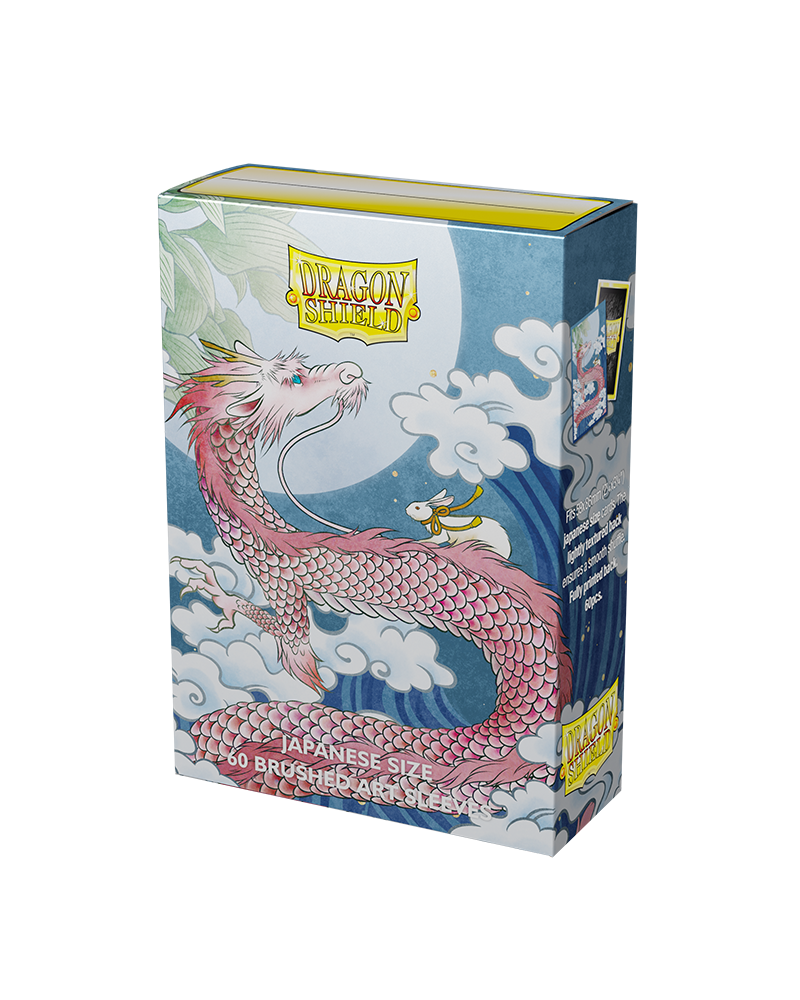 Dragon Shield: Japanese Size 60ct Brushed Art Sleeves - Water Rabbit (2023)
