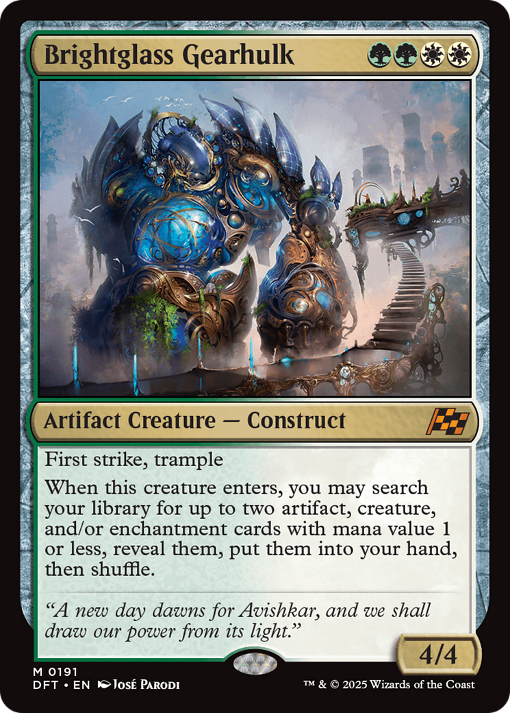 Brightglass Gearhulk (DFT-191) - Aetherdrift
