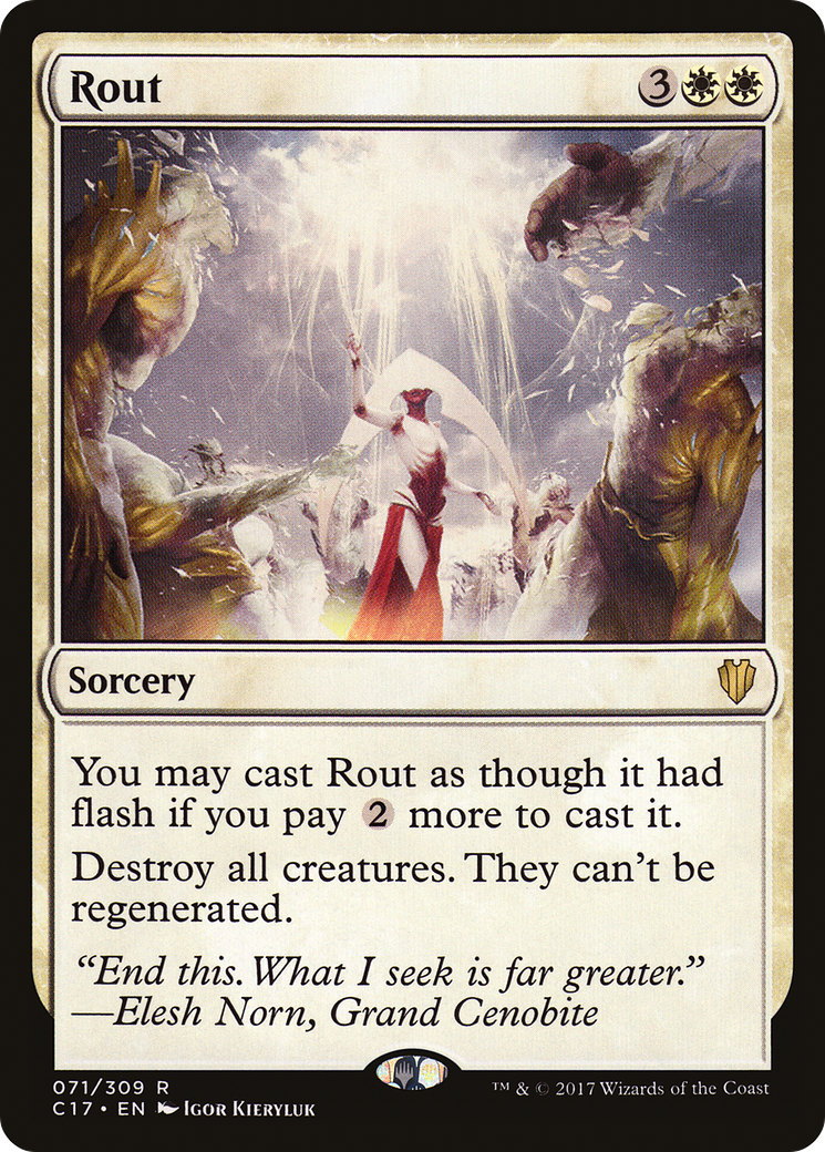 Rout (C17-071) - Commander 2017