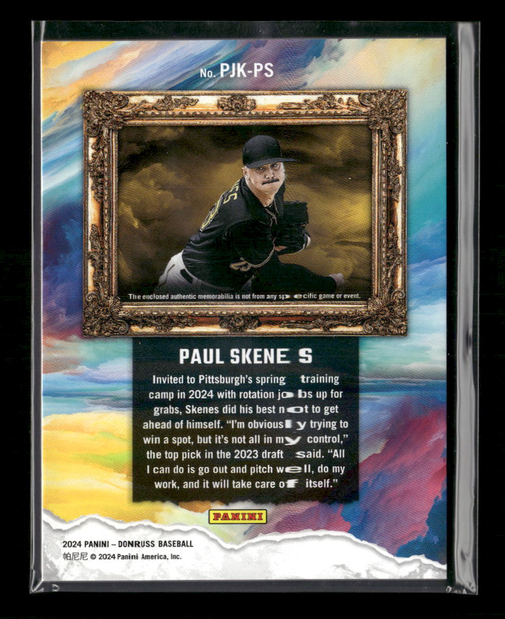 2024 Donruss Prospect Jersey Kings Blue Ice Paul Skenes #PJK-PS