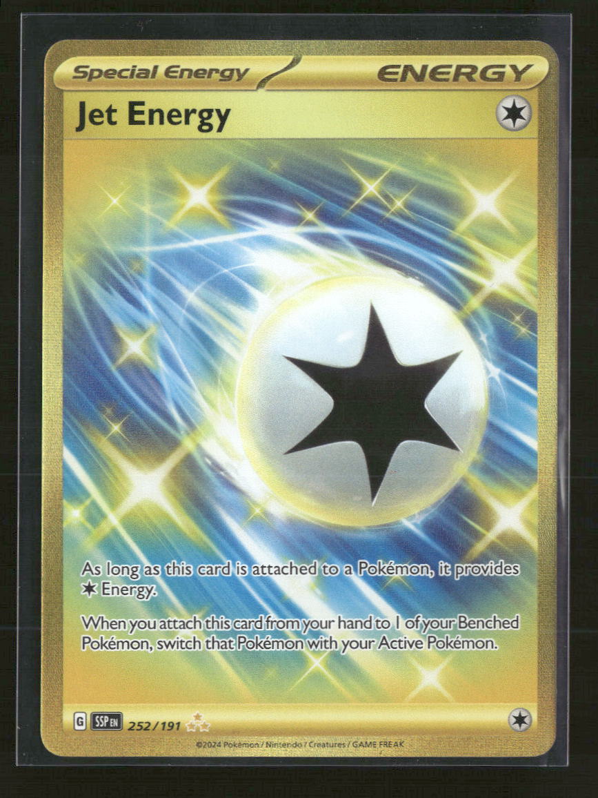 SV08: Surging Sparks Jet Energy Holo #252/191