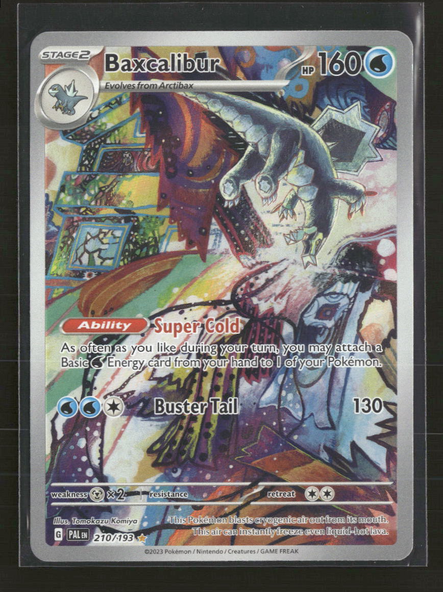 SV02: Paldea Evolved Baxcalibur Holo #210/193