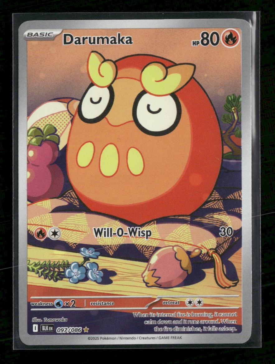 SV: Black Bolt Darumaka Holo #097/086