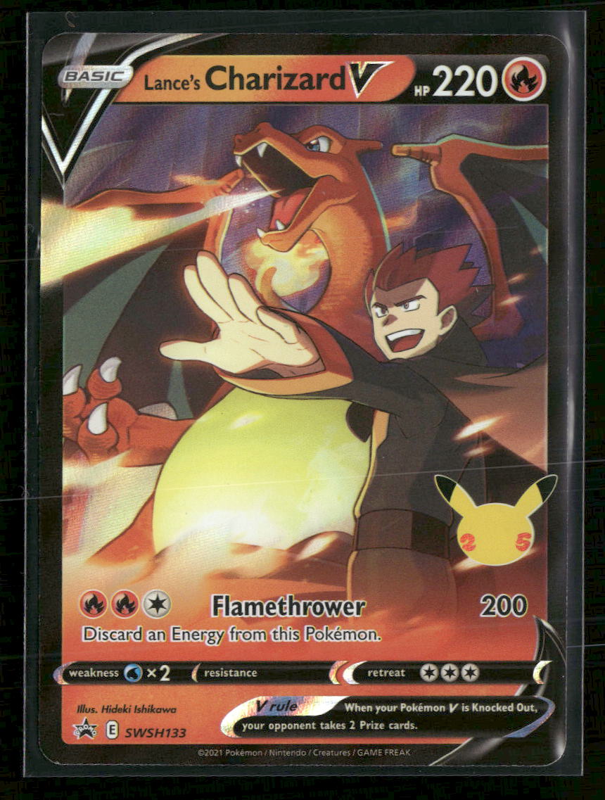 SWSH: Sword & Shield Promo Cards Lance's Charizard V Holo #SWSH133