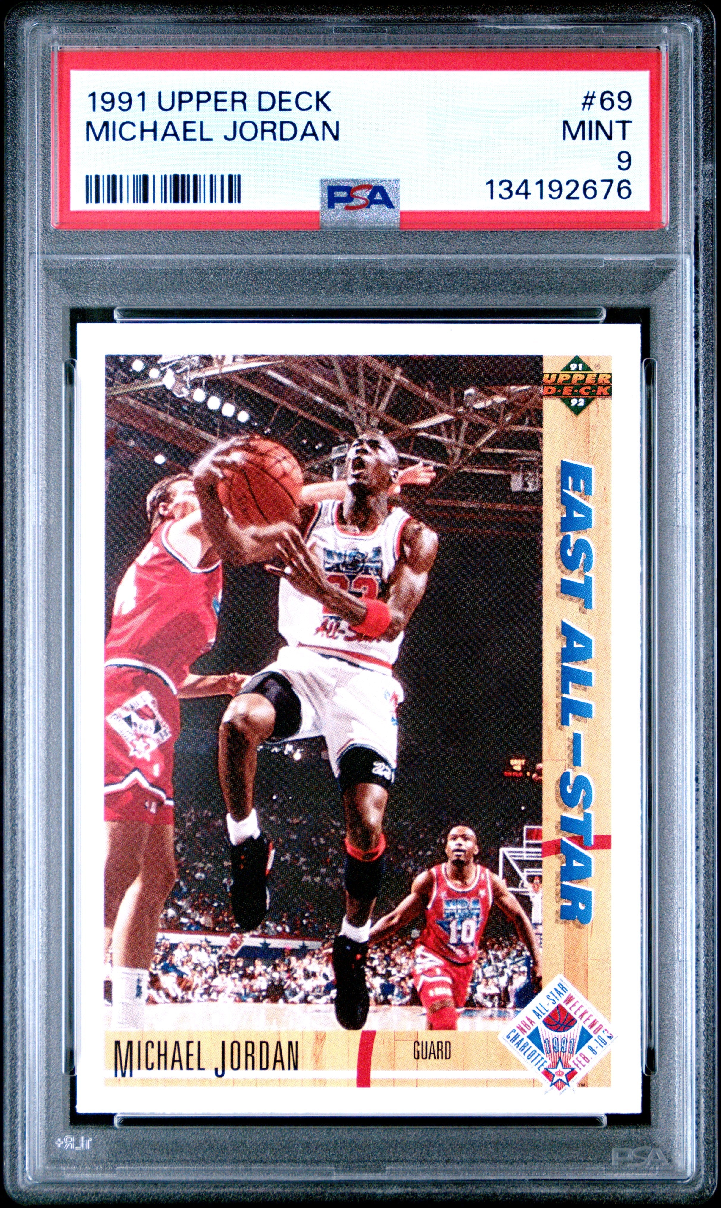 1991 Upper Deck Michael Jordan 9 PSA #69