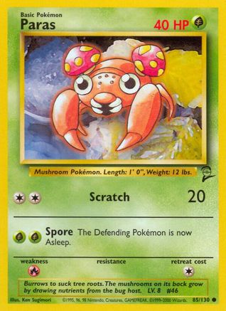 Paras 085/130 - Base Set 2
