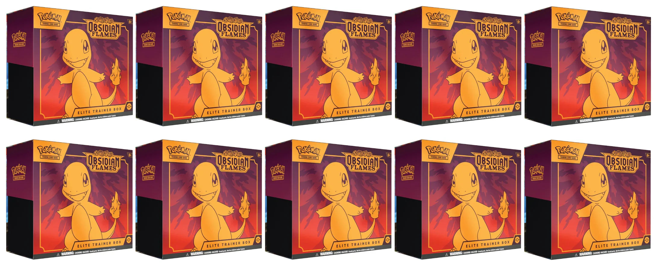 Scarlet & Violet: Obsidian Flames - Elite Trainer Box Case