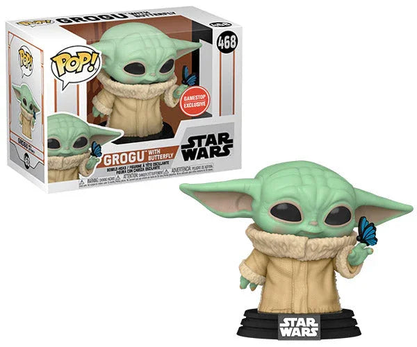 Grogu (w/ Butterfly, Mandalorian) 468 - GameStop Exclusive