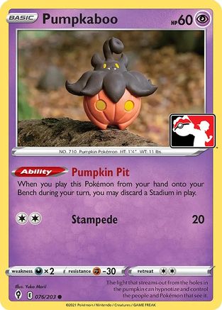Pumpkaboo 076 - Prize Pack Series Cards Holofoil