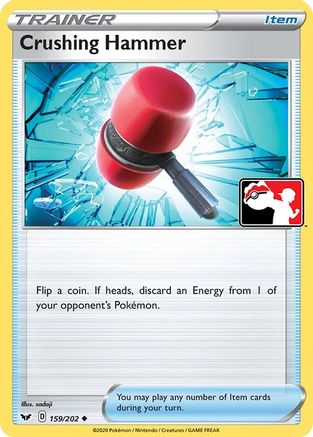 Crushing Hammer 159/202 - Prize Pack Series Cards