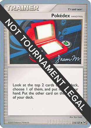 Pokedex (HANDY910is) 2009 (Jason Martinez) 114 - World Championship Decks