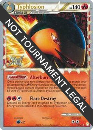 Typhlosion 2011 (Christopher Kan) 110 - World Championship Decks