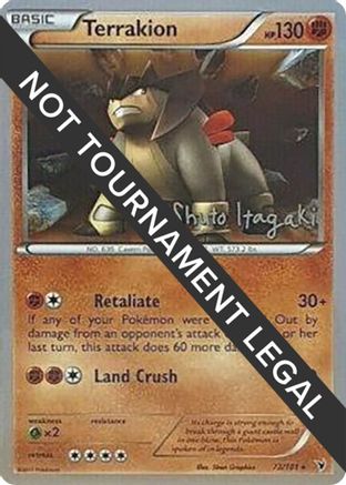Terrakion 2012 (Shuto Itagaki) 073 - World Championship Decks