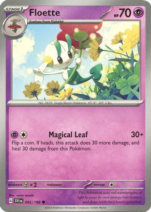 Floette 092/198 - SV01 Scarlet & Violet Base Set Reverse Holofoil
