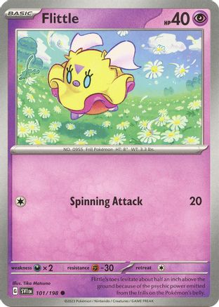 Flittle 101/198 - SV01 Scarlet & Violet Base Set Reverse Holofoil