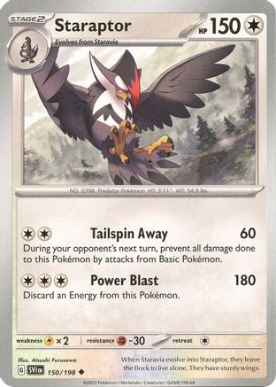 Staraptor 150/198 - SV01 Scarlet & Violet Base Set Reverse Holofoil