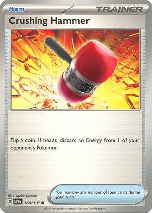Crushing Hammer 168/198 - SV01 Scarlet & Violet Base Set Reverse Holofoil