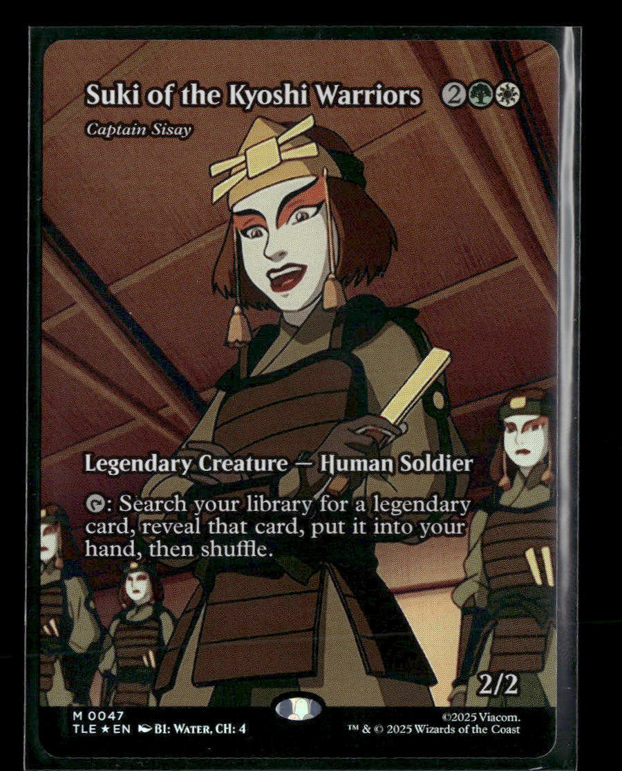 Avatar: The Last Airbender: Eternal-Legal Suki of the Kyoshi Warriors Foil #47