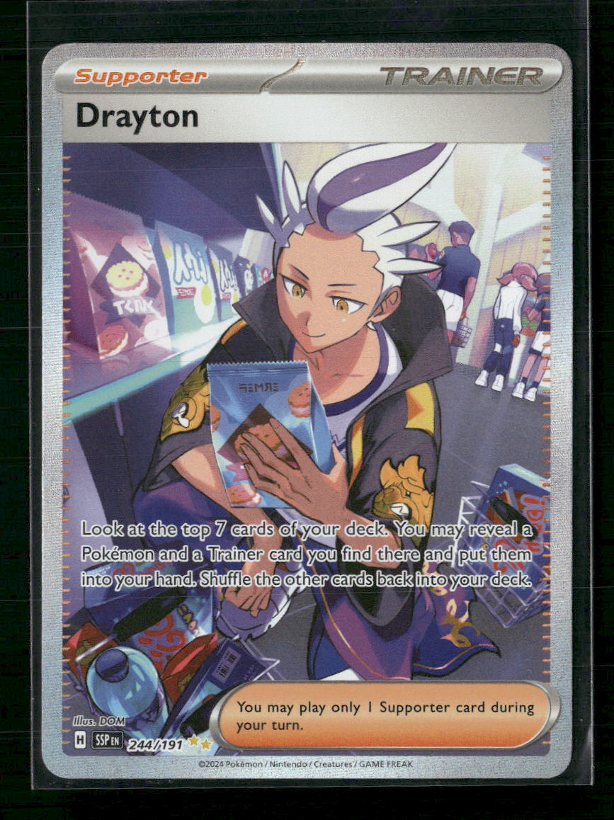 SV08: Surging Sparks Drayton #244/191