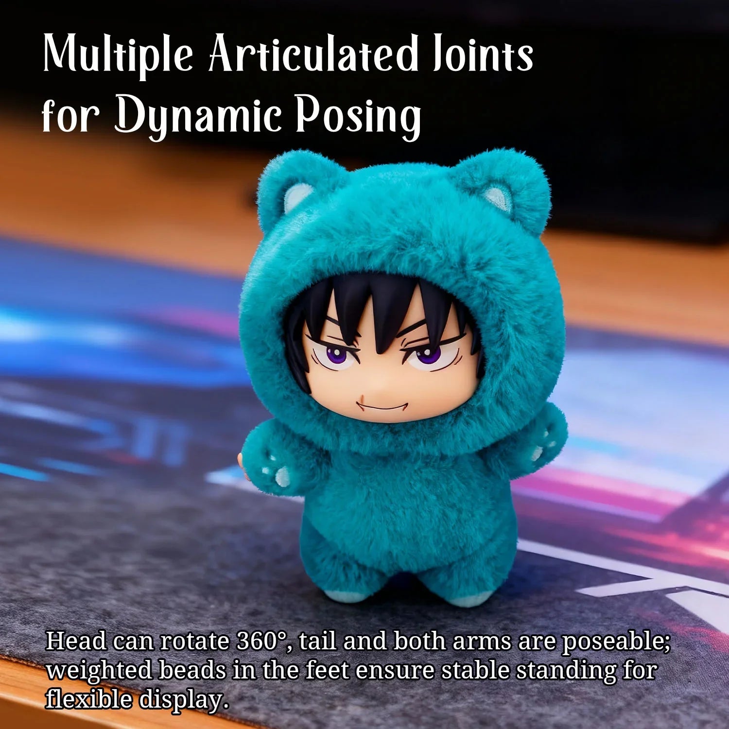 Puremind x Jujutsu Kaisen Cat Ear Plush Series Vinyl Blind Box - Official JJK Collectible