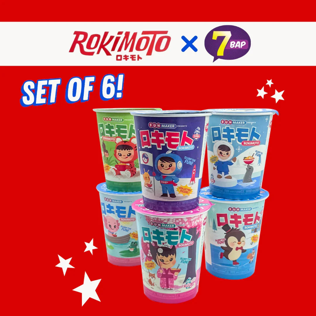 Rokimoto by Funmaker Inc - Set of 6 Wave 1 *Shot at Slurprise Chase*