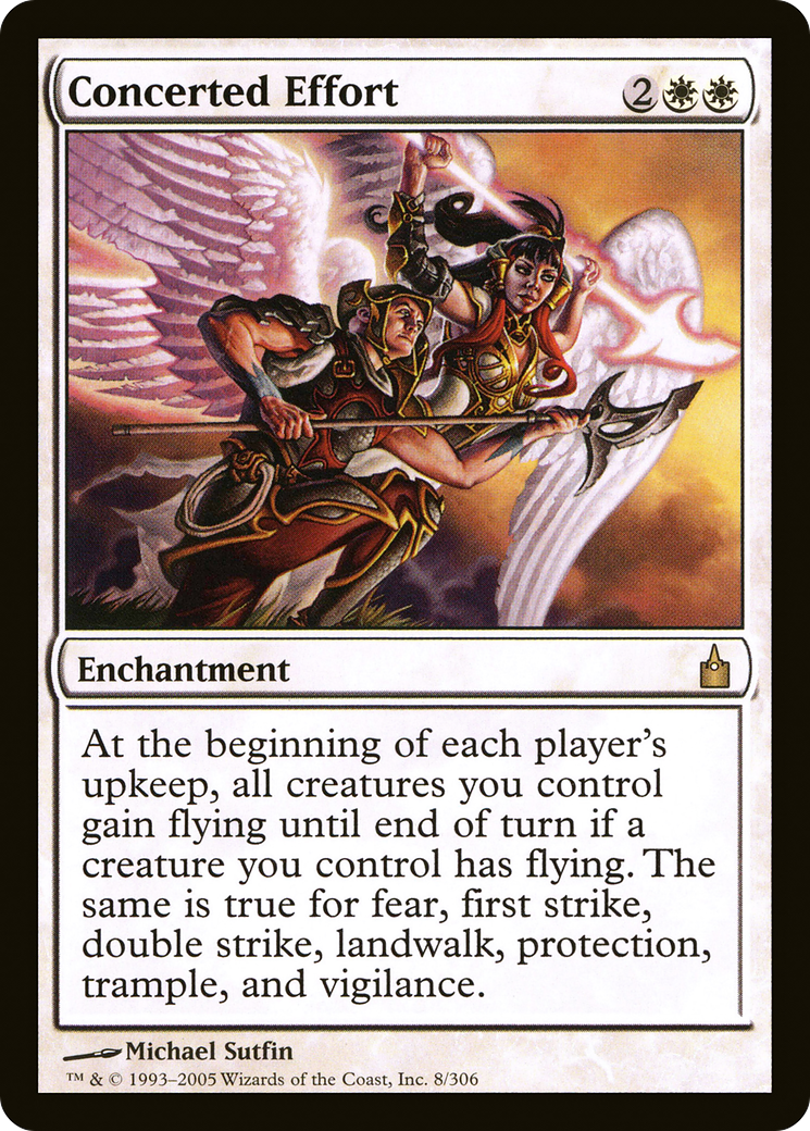 Concerted Effort (RAV-008) - Ravnica: City of Guilds