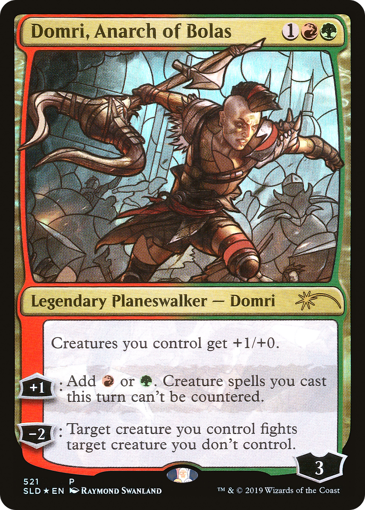 Domri, Anarch of Bolas (SLD-521) - Secret Lair Drop Foil