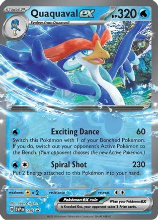 Quaquaval ex 035 - SV Scarlet & Violet Promo Cards Holofoil