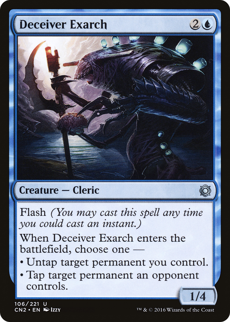 Deceiver Exarch (CN2-106) - Conspiracy: Take the Crown Foil