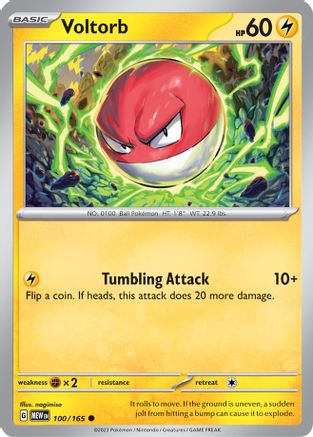 Voltorb 100/165 - SV Scarlet & Violet 151