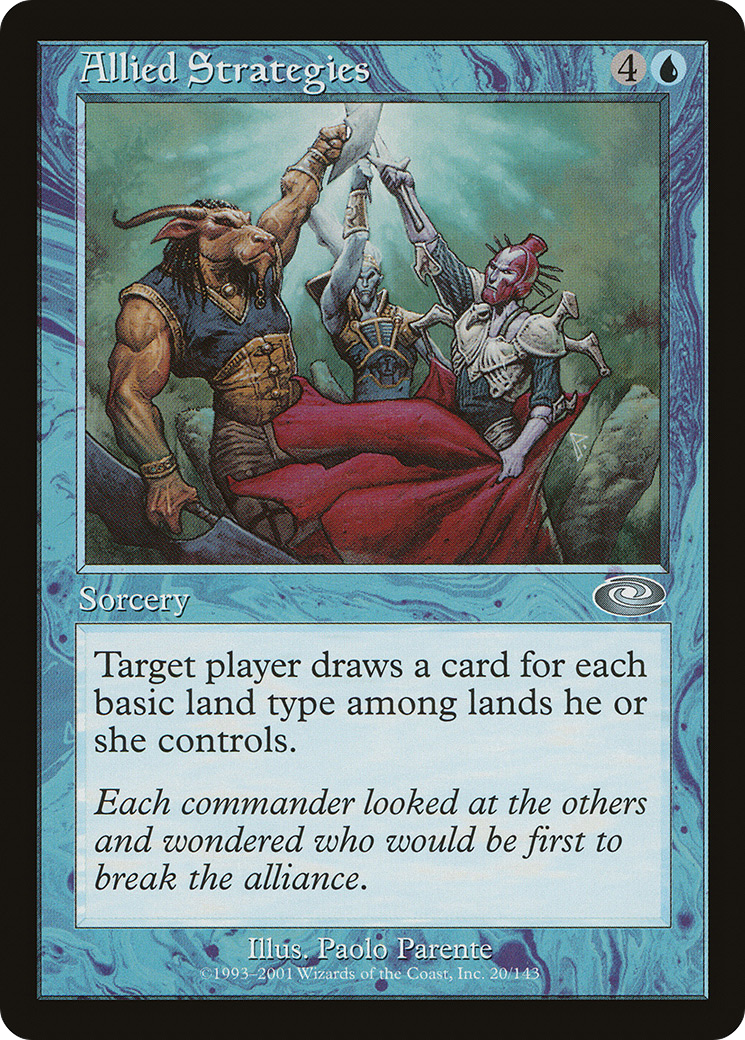 Allied Strategies (PLS-020) - Planeshift Foil
