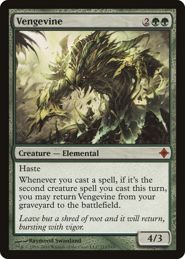 Vengevine (ROE-212) - Rise of the Eldrazi Foil