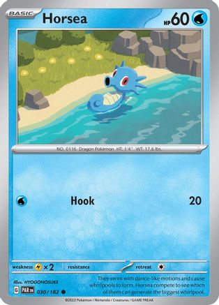 Horsea 030/182 - SV04 Paradox Rift Reverse Holofoil