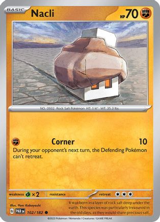 Nacli 102/182 - SV04 Paradox Rift Reverse Holofoil