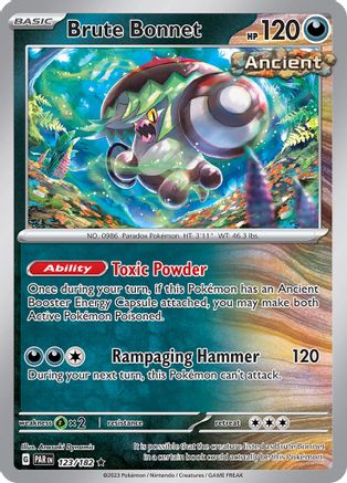 Brute Bonnet 123/182 - SV04 Paradox Rift - Reverse Holofoil