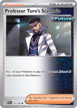 Professor Turo's Scenario 171/182 - SV04 Paradox Rift Reverse Holofoil