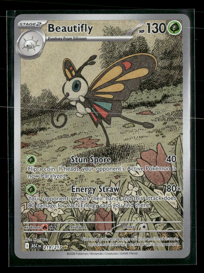 ME: Ascended Heroes Beautifly #219/217