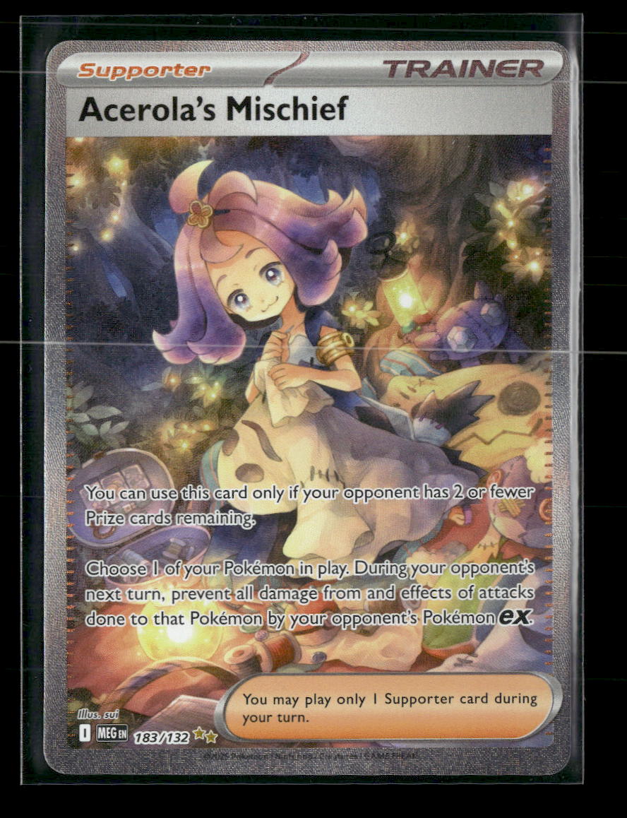 ME01: Mega Evolution Acerola's Mischief #183/132